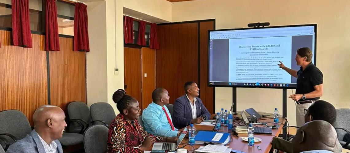 Stakeholder meeting at KALRO Headqurters 